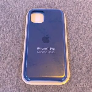 Blue Apple iPhone 11 Pro Case